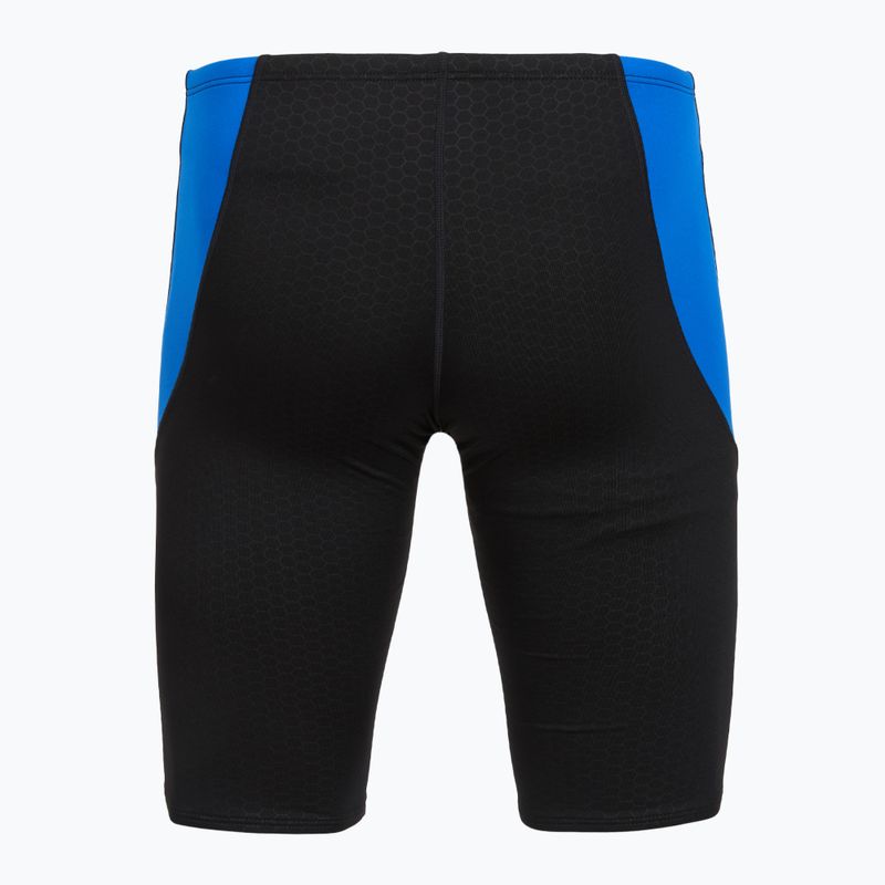 Плавки чоловічі TYR Durafast Elite Oceanid Jammer black/blue 2