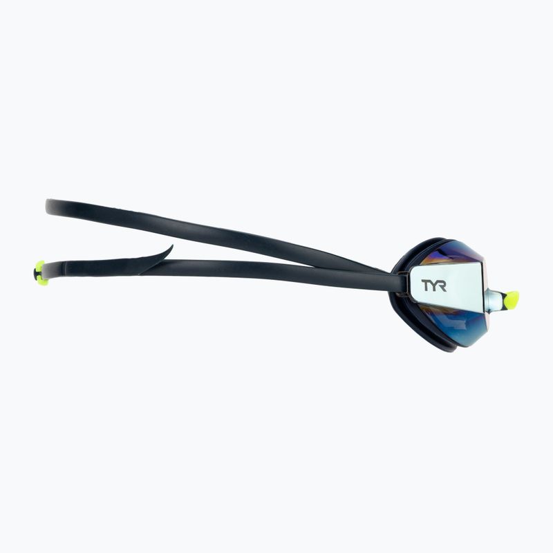 Окуляри для плавання TYR Blackops 140 Ev Racing Mirrored gold/navy/yellow 3