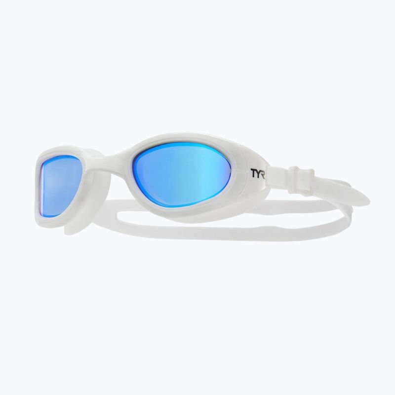 Окуляри для плавання TYR Special Ops 2.0 Mirrored blue/ white/ white