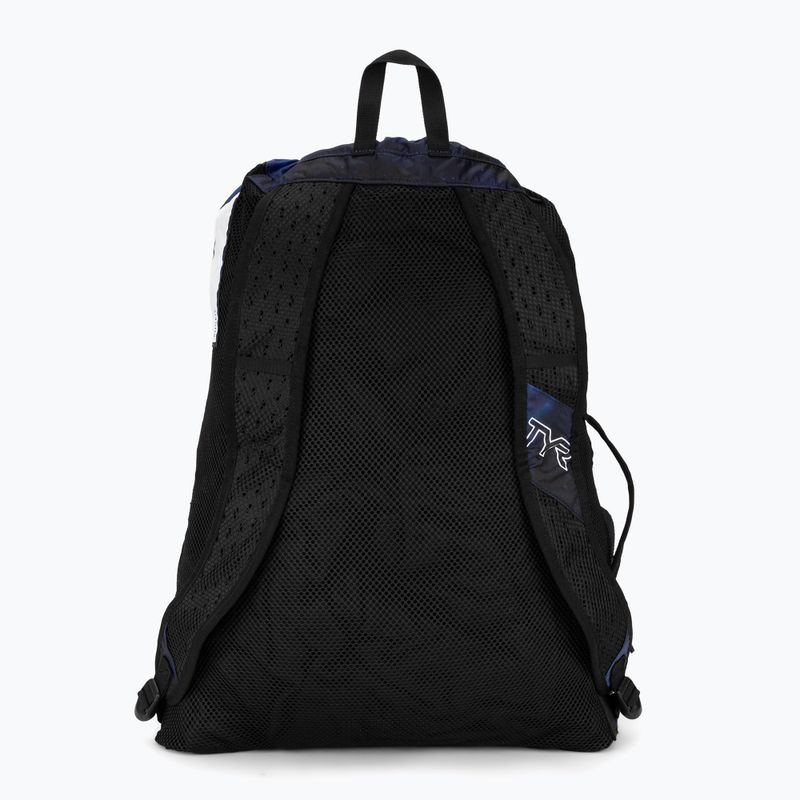 Мешок для плавання TYR Elite Team Mesh 40 l blue/teal/green 3