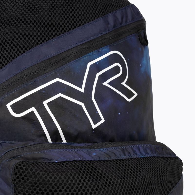 Мешок для плавання TYR Elite Team Mesh 40 l blue/teal/green 4