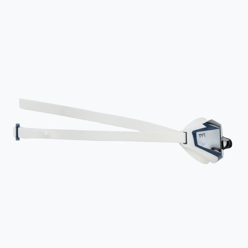 Окуляри для плавання TYR Stealth-X Performance Mirrored silver/ white/ white 3