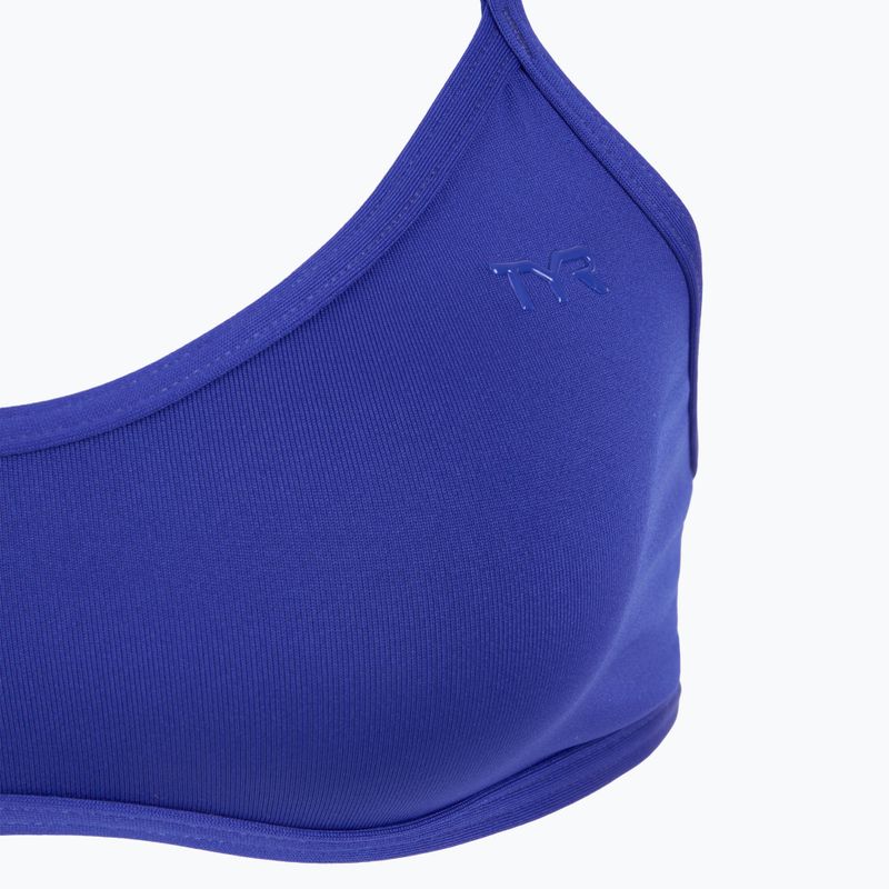 Верхня частина купальника TYR Durafast Elite Solid Trinity royal 3
