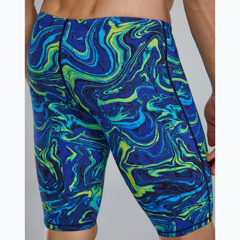 Плавки чоловічі TYR Thresher Jammer Hyperblitz blue/green 2