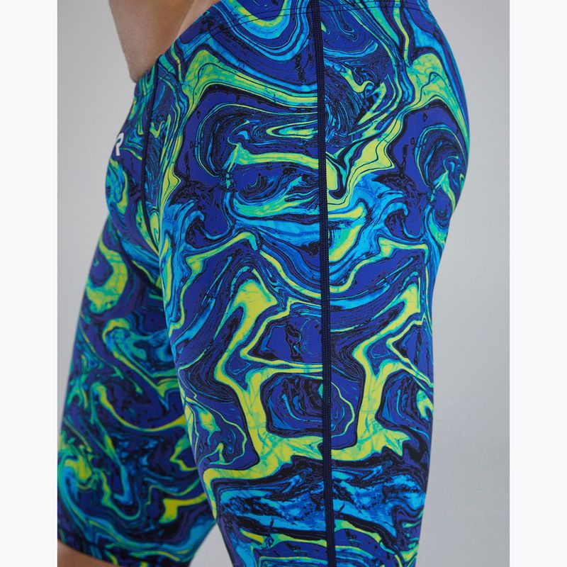 Плавки чоловічі TYR Thresher Jammer Hyperblitz blue/green 3