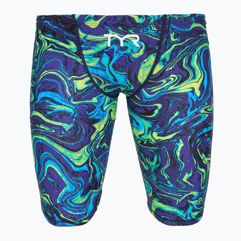 Плавки чоловічі TYR Thresher Jammer Hyperblitz blue/green
