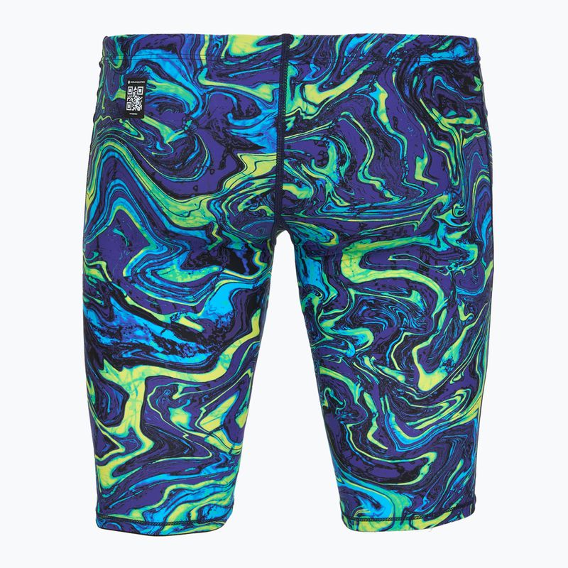 Плавки чоловічі TYR Thresher Jammer Hyperblitz blue/green 2