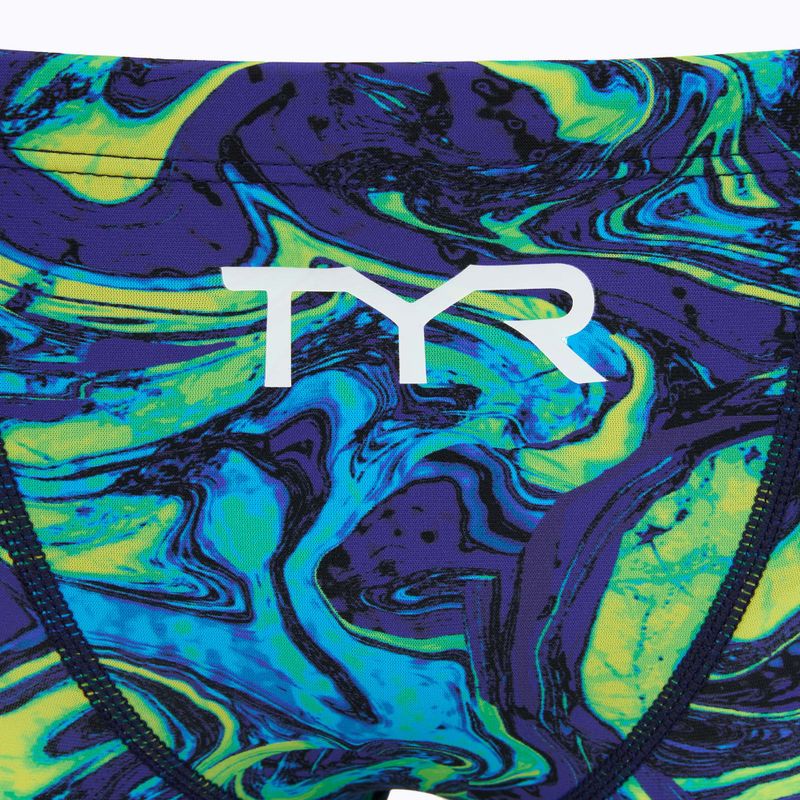 Плавки чоловічі TYR Thresher Jammer Hyperblitz blue/green 3