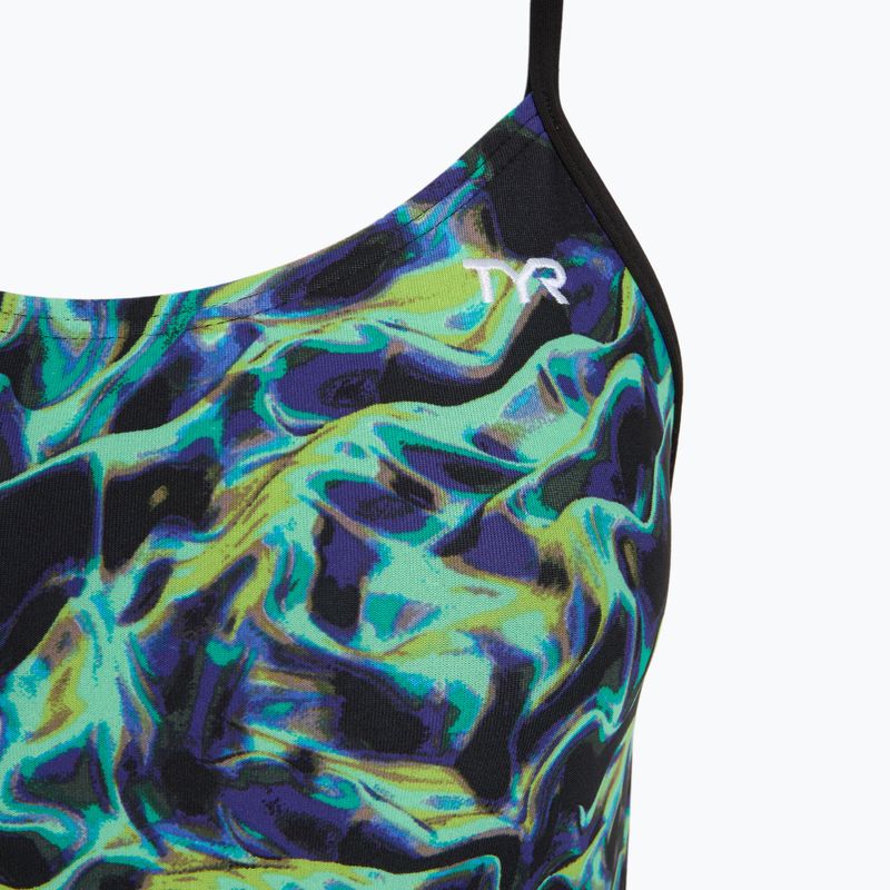 Купальник суцільний жіночий TYR Durafast Elite Energia Cutoutfit green 3