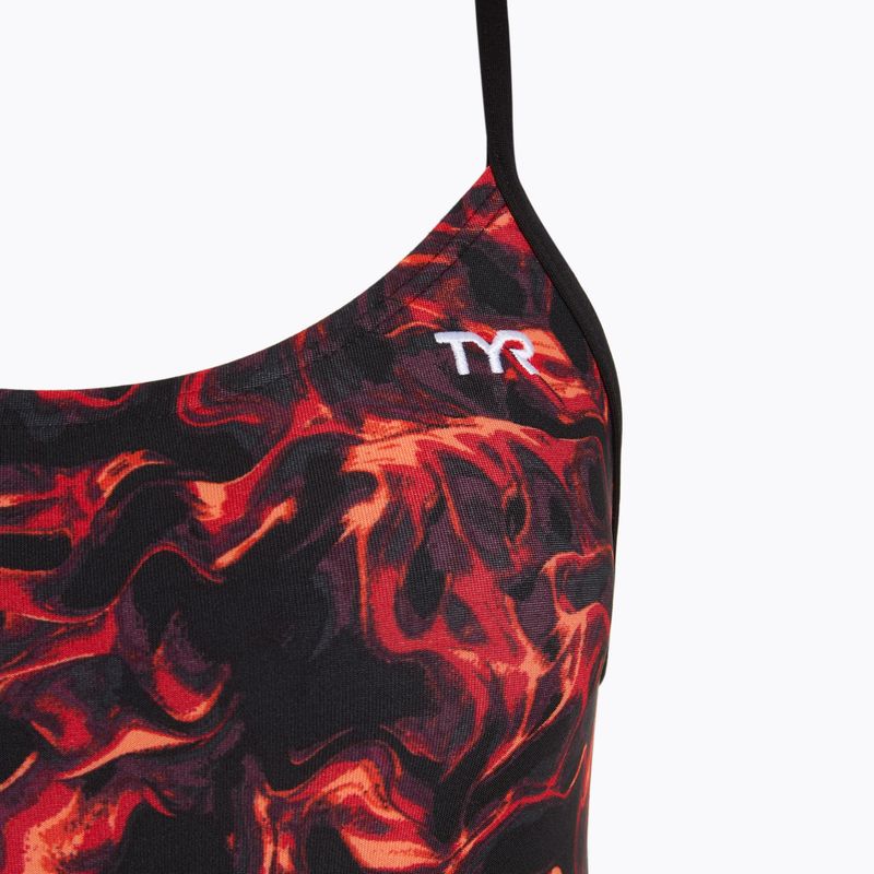 Купальник суцільний жіночий TYR Durafast Elite Energia Cutoutfit red 3