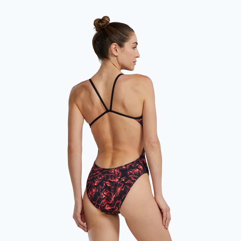 Купальник суцільний жіночий TYR Durafast Elite Energia Cutoutfit red 5