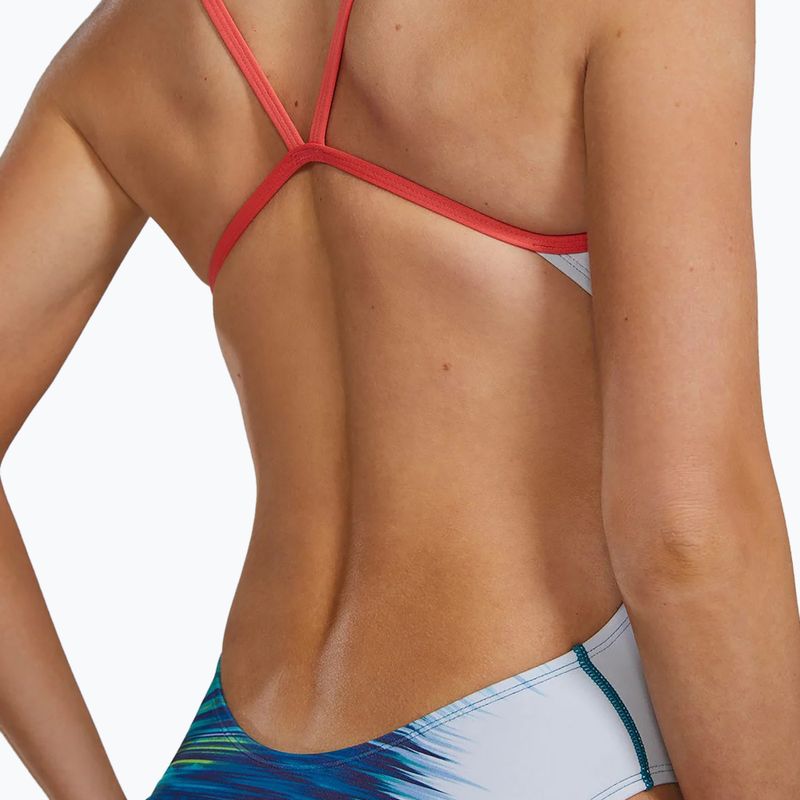 Купальник суцільний жіночий TYR Durafast Elite Bravura Cutoutfit white/multi 8