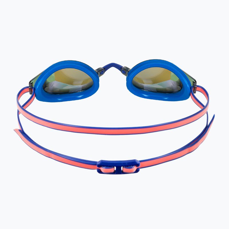 Окуляри для плавання жіночі TYR Blackops 140 Ev Racing Mirrored blue/coral 4