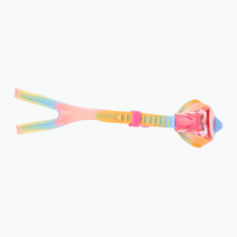 Окуляри для плавання дитячі TYR Swimple Tie Dye Non-Mirrored pink/orange/yellow 3
