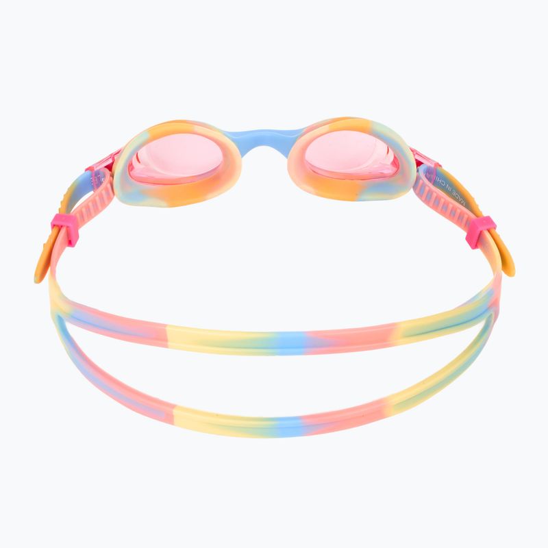 Окуляри для плавання дитячі TYR Swimple Tie Dye Non-Mirrored pink/orange/yellow 4