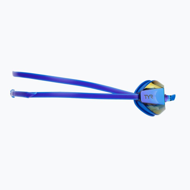 Окуляри для плавання жіночі TYR Blackops 140 Ev Racing Mirrored royal/light blue 3