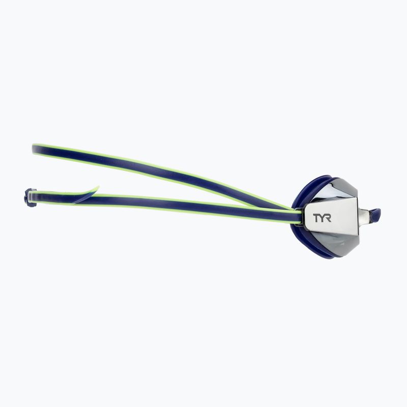 Окуляри для плавання TYR Blackops 140 Ev Racing Mirrorednavy/lime 3
