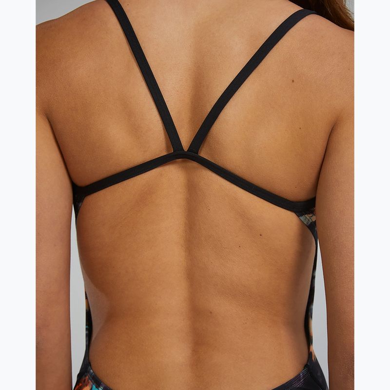 Купальник суцільний жіночий Tyr Durafast Elite Validus Cutoutfit orange/aqua/black 6