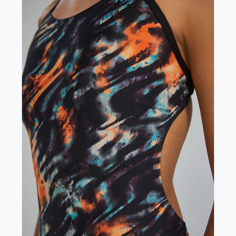 Купальник суцільний жіночий Tyr Durafast Elite Validus Cutoutfit orange/aqua/black 8
