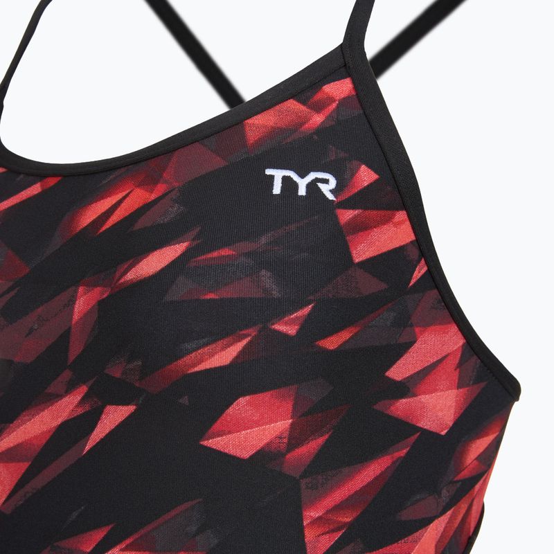 Купальник суцільний жіночий TYR Durafast Elite Triadic Trinityfit red 3