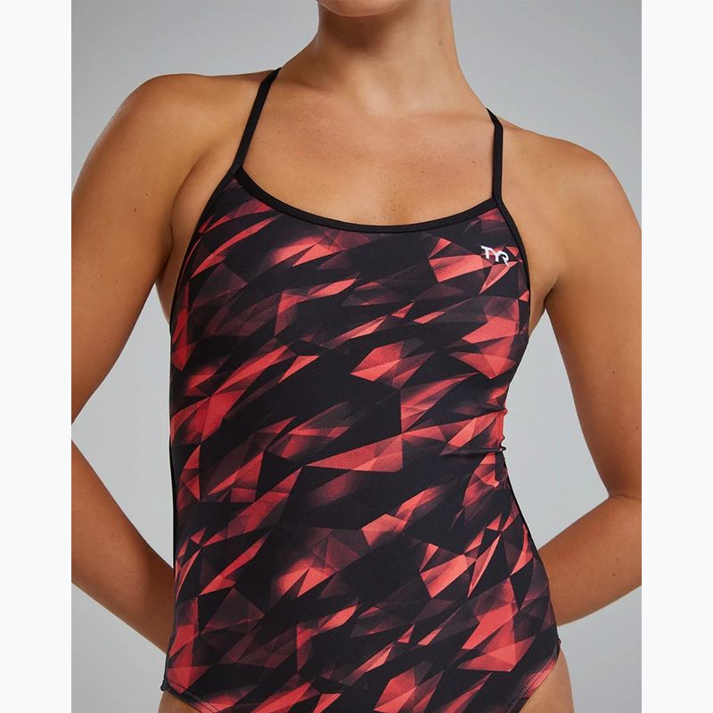 Купальник суцільний жіночий TYR Durafast Elite Triadic Trinityfit red 8