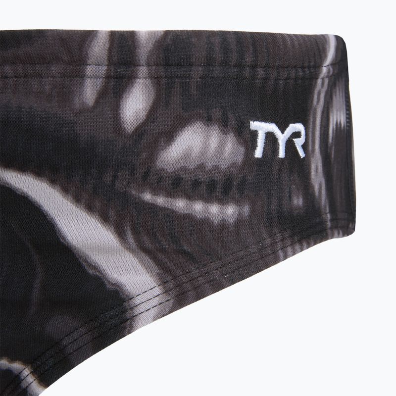 Плавки чоловічі TYR Durafast Elite Waveform Brief titanum 3