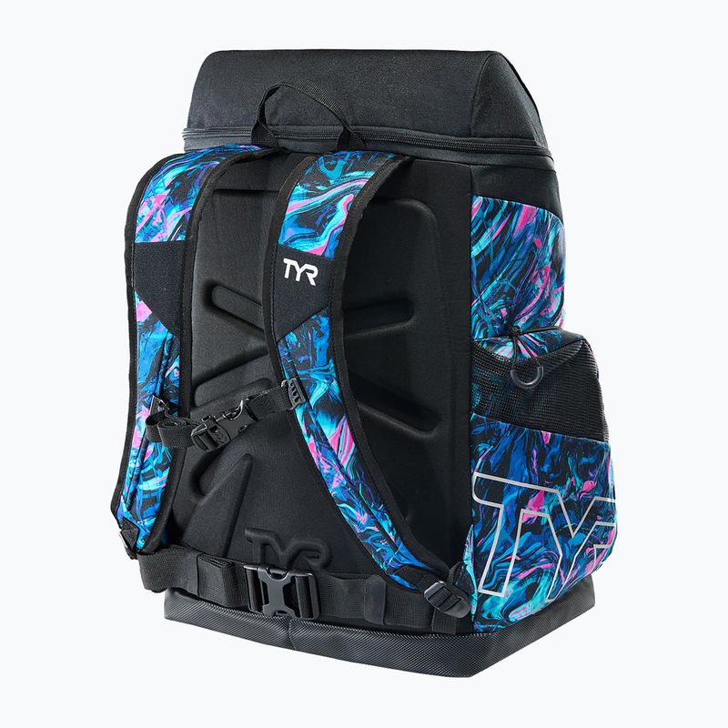 Рюкзак для плавання TYR Alliance Printed 45 л blue/pink marmais 2