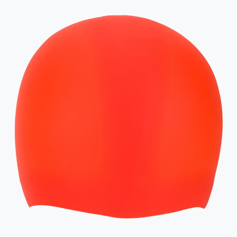 Шапочка для плавання TYR Wrinkle Free Silicone bright red 2