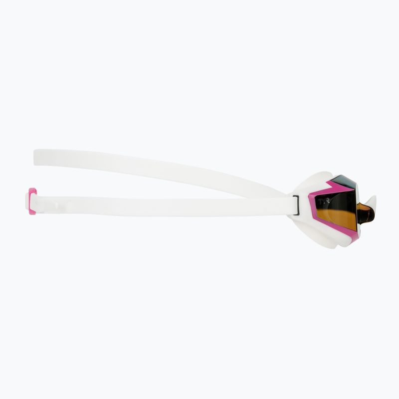 Окуляри для плавання TYR Stealth-X Performance Mirrored pink/white 3