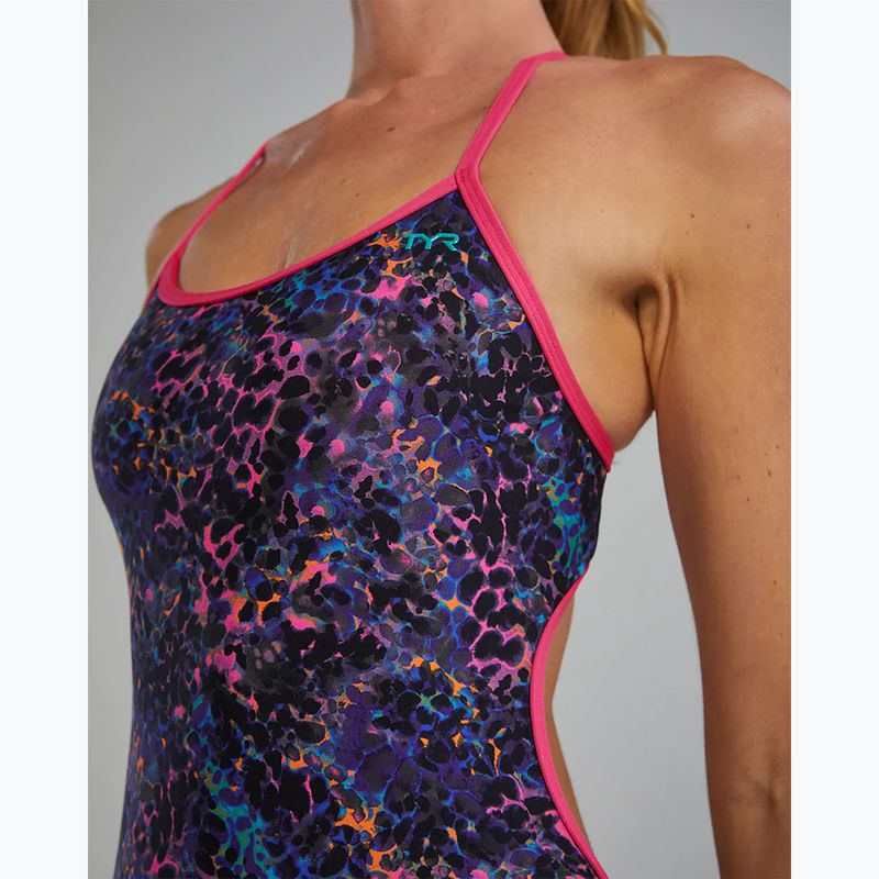 Купальник суцільний жіночий TYR Durafast Elite Trinityfit petunia stipple 7