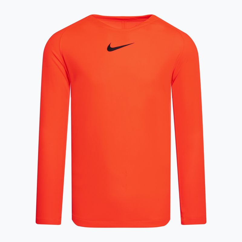 Дитяча термоактивна кофта Nike Dri-FIT Park First Layer bright crimson/black