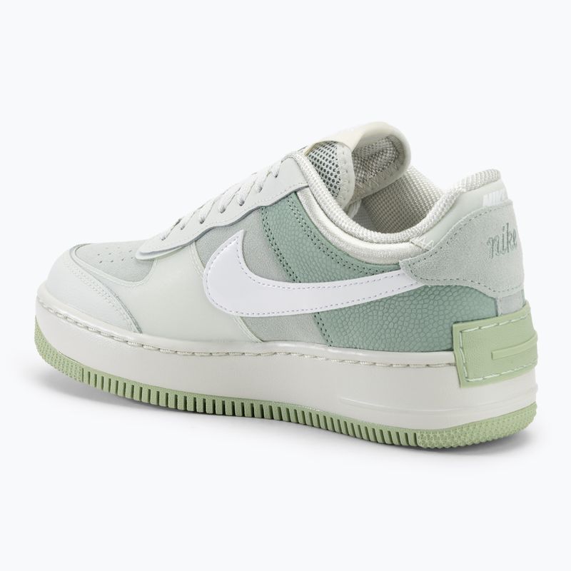 Кросівки жіночі Nike Air Force 1 Shadow spruce aura/pistachio frost/silver pine/white 3