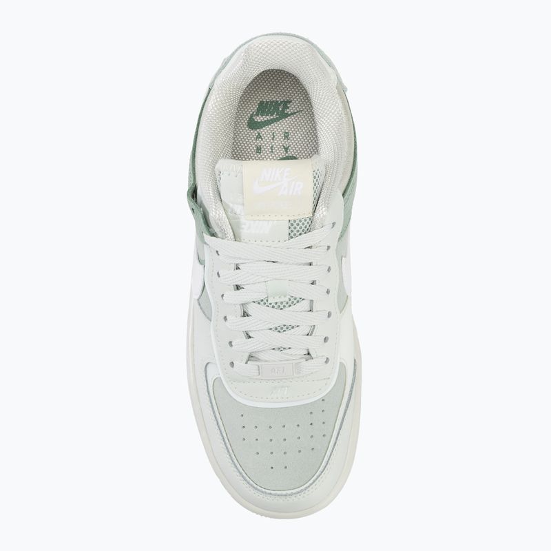 Кросівки жіночі Nike Air Force 1 Shadow spruce aura/pistachio frost/silver pine/white 5