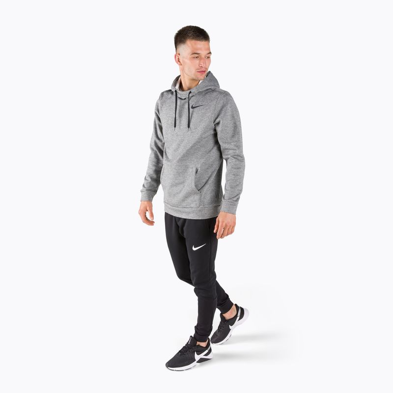 Кофта тренувальна чоловіча Nike Therma Hoodie 63 сіра CU6214-063 2
