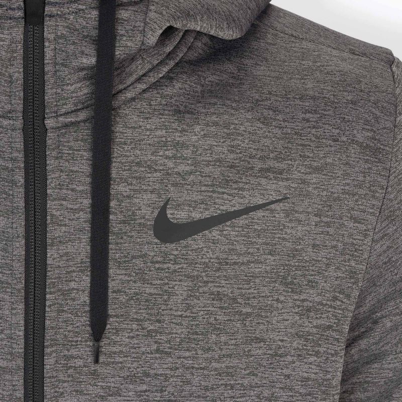 Кофта тренувальна чоловіча Nike Therma Hoodie Full-ZIP сіра CU6231-071 3