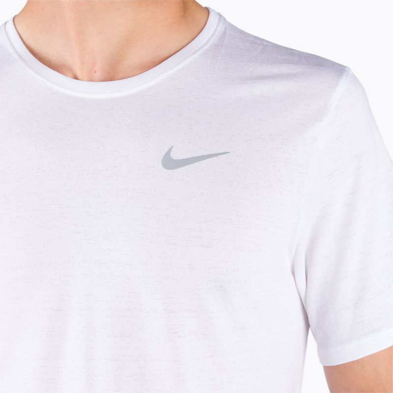 Футболка тренувальна чоловіча Nike Dri-FIT Miler біла CU5992-100 4