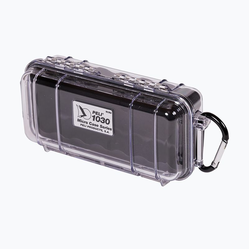 Контейнер для зберігання PELI 1030 Micro Case black clear 2