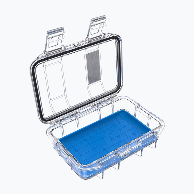 Контейнер для зберігання PELI M40 Micro Case clear blue 4