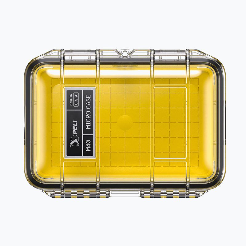 Контейнер для зберігання PELI M40 Micro Case clear yellow 3