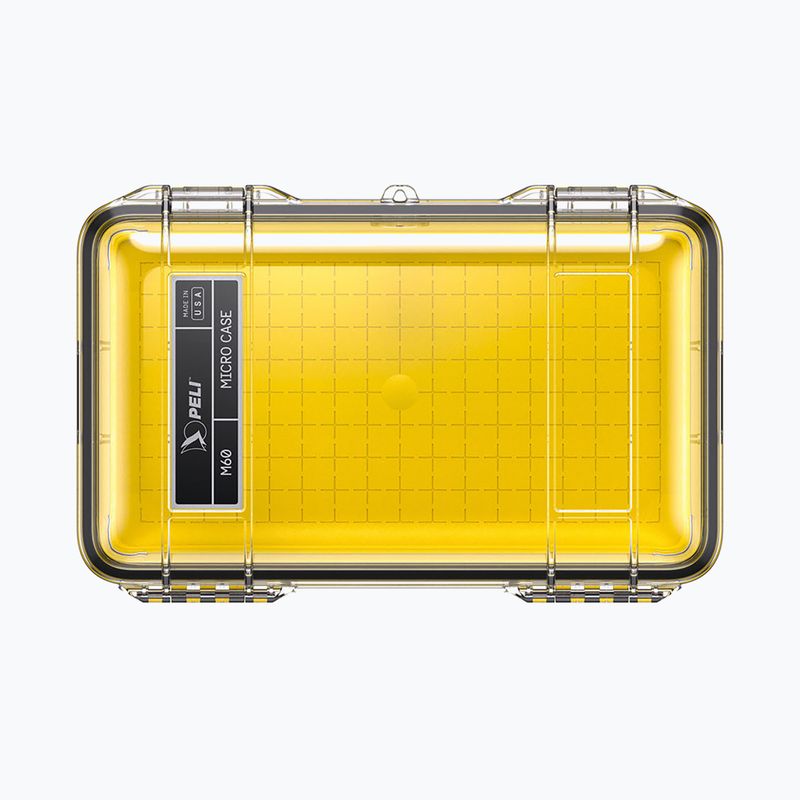 Контейнер для зберігання PELI M60 Micro Case clear yellow 3