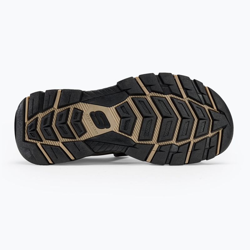 Чоловічі сандалі SKECHERS Tresmen Hirano шоколадні 4