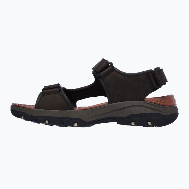 Чоловічі сандалі SKECHERS Tresmen Hirano шоколадні 10