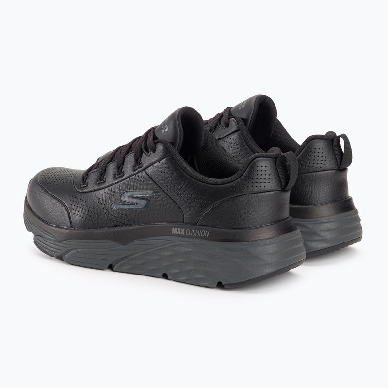 Кросівки для бігу чоловічі SKECHERS Max Cushion Elite Lucid black/charcoal 4