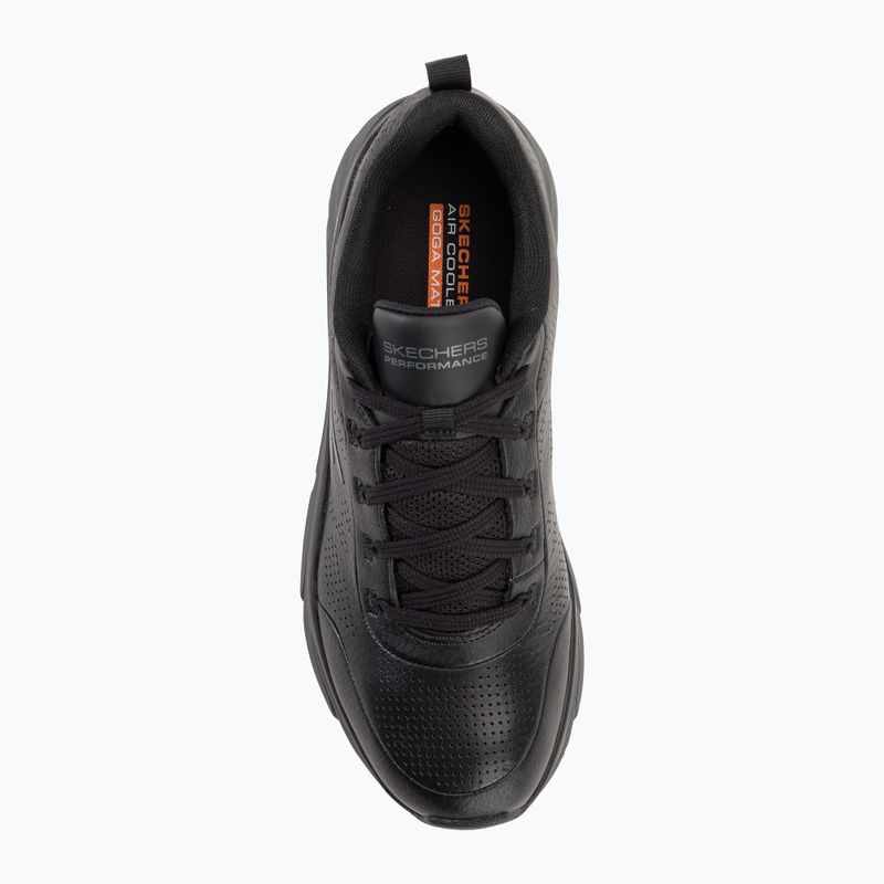 Кросівки для бігу чоловічі SKECHERS Max Cushion Elite Lucid black/charcoal 7