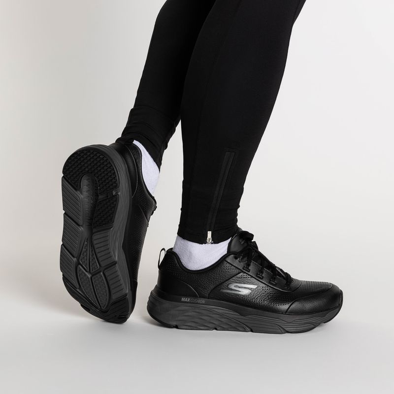 Кросівки для бігу чоловічі SKECHERS Max Cushion Elite Lucid black/charcoal 2