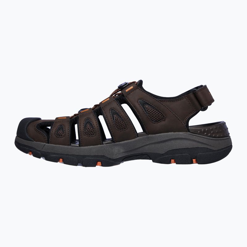 Чоловічі сандалі SKECHERS Tresmen Outsen шоколадні 10