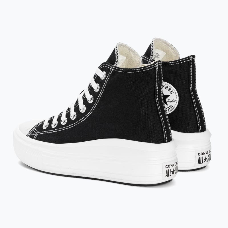 Кеди жіночі Converse Chuck Taylor All Star Move Platform Hi 568497C black/natural ivory/white 3