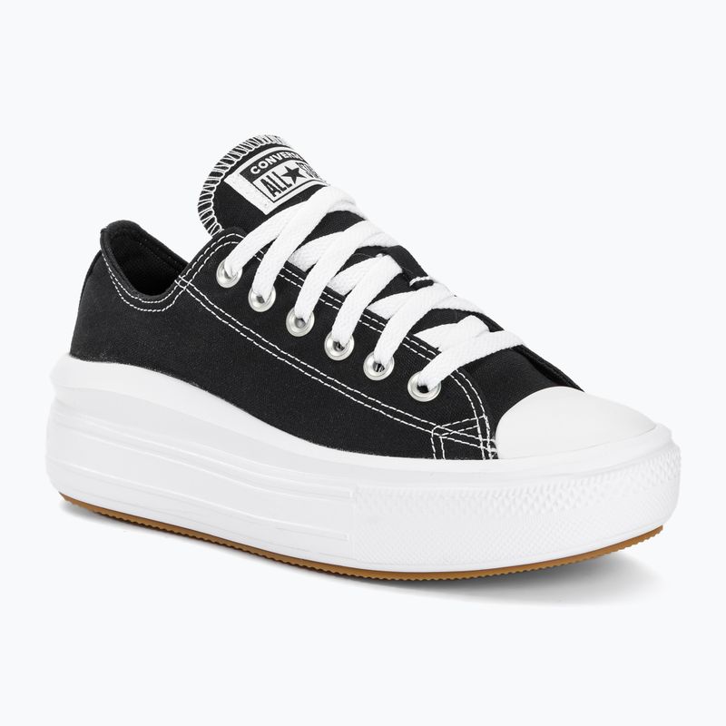 Кеди жіночі Converse Chuck Taylor All Star Move Canvas Platform Ox 570256C black/white/white