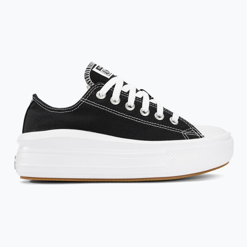 Кеди жіночі Converse Chuck Taylor All Star Move Canvas Platform Ox 570256C black/white/white 2