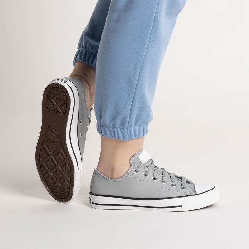 Кеди жіночі Converse Chuck Taylor All Star Ox ash stone/ash stone/white 2